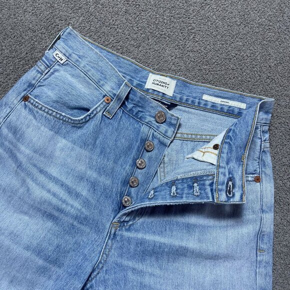 Citizens of Humanity Annina High Rise Wide Leg Organic Cotton Denim Women's 24 - Picture 6 of 7